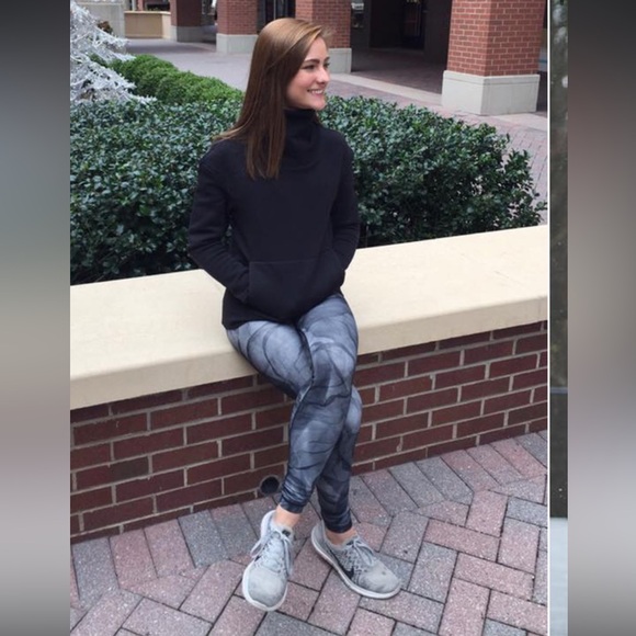 Lululemon Wunder Under Pant (Hi-Rise) Midnight Tulle Multi Black Sz 2‎ - Picture 9 of 11